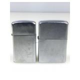 2 Zippo Lighters