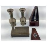 Vtg Wittner Maelzel pyramid style mechanical