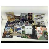 NASCAR memorabilia, books, pictures, passes &