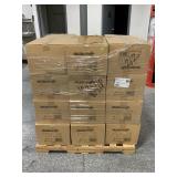 24 cases On The Go 4-Corner tray Kraft Count 500