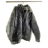Wilsonï¿½s menï¿½s leather jacket, sz 2XLT, black