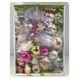 Vtg Christmas ornaments, asstd