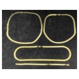 3-16" Gold Plated Necklaces And 1 Bracelet