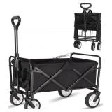 Nib Black Collapsible Wagon Cart