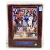 Allen iverson plaque