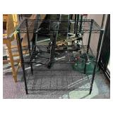 Metal 3-tier Rack, 35x18x36in