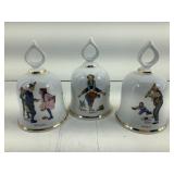 Norman Rockwell bells, Leap Frog, Batter Up &