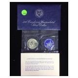 1973-S Eisenhower silver proof dollar Unc, 40%