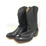 Tecovas Menï¿½s cowboy boots, ostrich/leather,