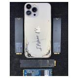 Iphone 14 For Parts W/ Apple Ssd Incl. 3x128gb &