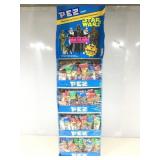 Star Wars PEZ dispenser store display w/NOS