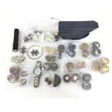 Ear piercing guages, asstd & more