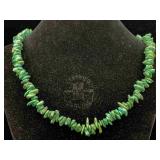 Turquoise Hand Made Necklace $198 20"