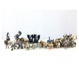 Schleich mixed figures, animals, knights,