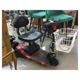 Folding Electric Scooter, mod MM-222 w/power cord