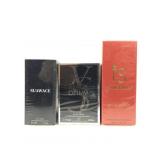 Sealed perfumes, Black Opium, Suawace & Is