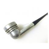 Vtg Artistacob Aluminum Smoking Pipe