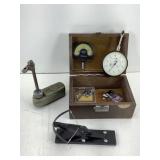 Vtg Miti-Mite magnet, Scherr-Tumico dial