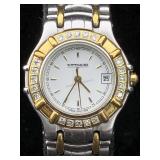 Whittnauer Diamond Bezel Two-Tone Stainless