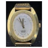 Vtg Bolivia 21 Wind Up Watch W/box, Running