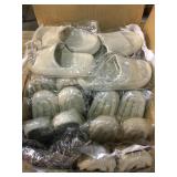 Box foam Sandals, various sizes