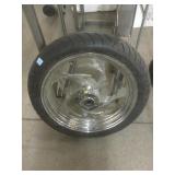 Avon Front motorcycle tire w/rim 130/70B18 69H