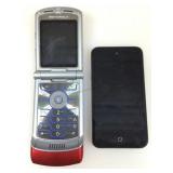 Vtg Motorola Razor Phone Working needs new