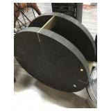 Round Coffee Table. Approx 36x15in