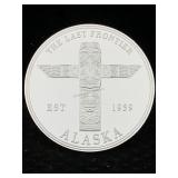 Alaska The Last Frontier Totem Pole Token 1959