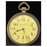 Vtg Trans Pacific Wind Up Pocket Watch, Not