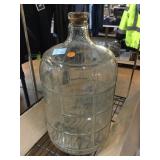 Glass water jug