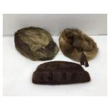 Fur hats, assorted