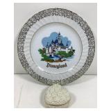 Vtg Disneyland Plate and Lenox Heart Jewelry Box