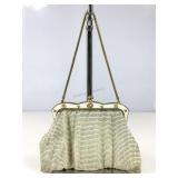 Vtg Enameled Metal Mesh Purse Made in Germany