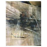 Hand Painted Original Art in canvas, 39x39in