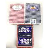 Playing cards, Mirage & Sunset Station casinos &