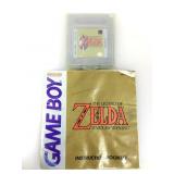 Gameboy Zelda Links Awakening Game with Manual