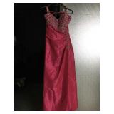 Night Moves prom dress evening gown pink sz 20
