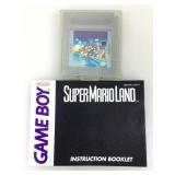 Gameboy Super Mario Land Game with Manual