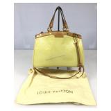 Louis Vuitton Brea Cream Medium Vernier Leather