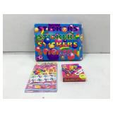 Vtg Lisa Frank stickers, assorted
