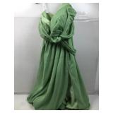 Prom dress evening gown, sea foam green sz 16