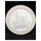 1967 $5 Dollar Sterling Silver Token By Horseshoe