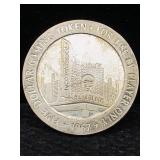 1967 $5 Dollar Sterling Silver Token By Horseshoe