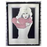 Framed Patrick Nagel Litho - Playboyï¿½s Patrick