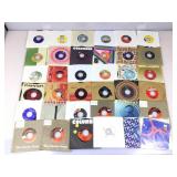 45 RPM vinyl single records, R&B & asstd