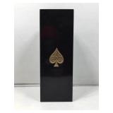 Champagne Armand de Brignac box w/empty bottle