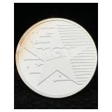 1 Ozt .9999 Fine Silver Mcm Round