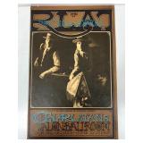 1 Of 3pc Set Original Psychedelic Concert Poster