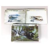Sealed NOS Revell airplane model kits